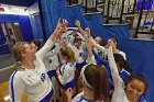 Volleyball vs Emerson  Wheaton College Women's Volleyball vs Emerson College. - Photo by Keith Nordstrom : Wheaton, Volleyball, VB2019